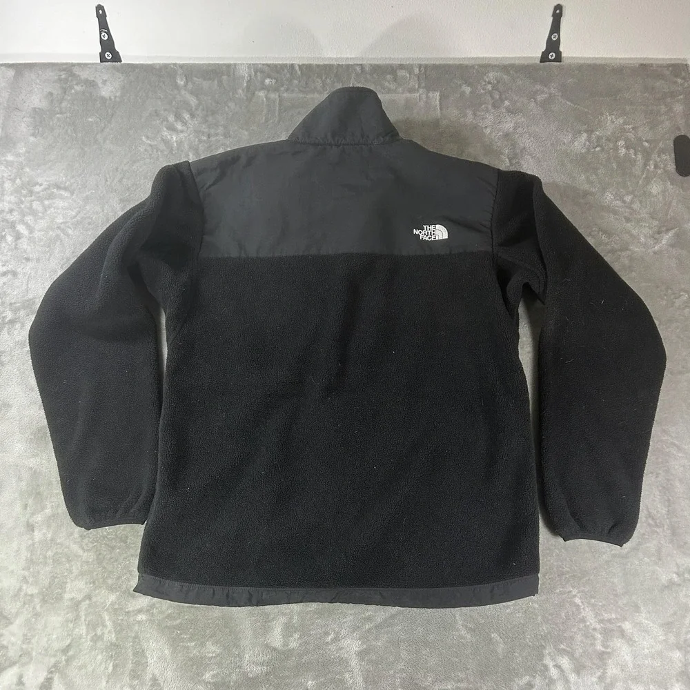 The North Face Jacket Mens Medium Black Fleece Full Zip Polartec Outdoor